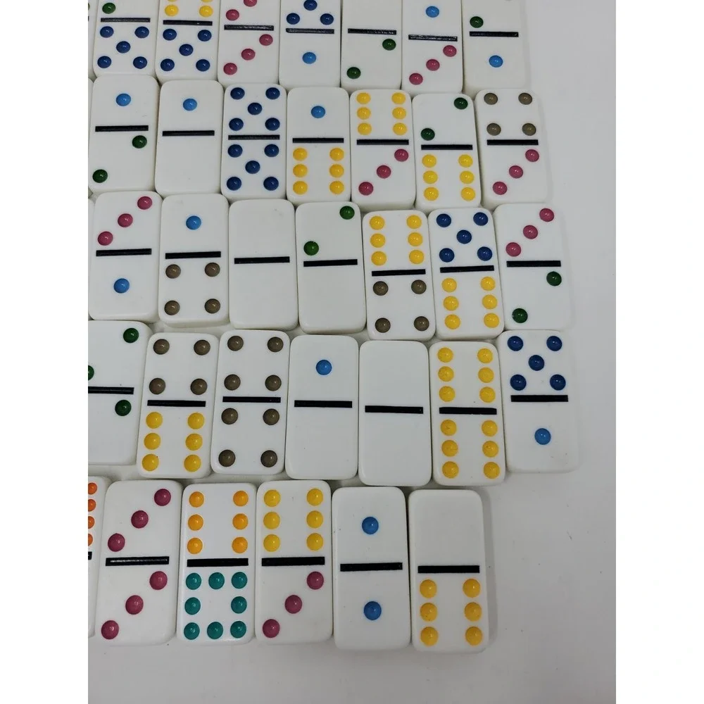 CARDINAL  JUMBO Color Dot Dominoes Replacement Piece all 57